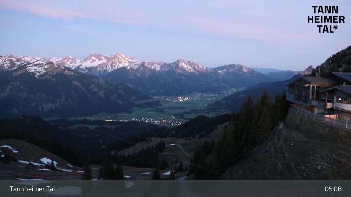 Archiv Foto Webcam Füssener Jöchle - Bergstation
