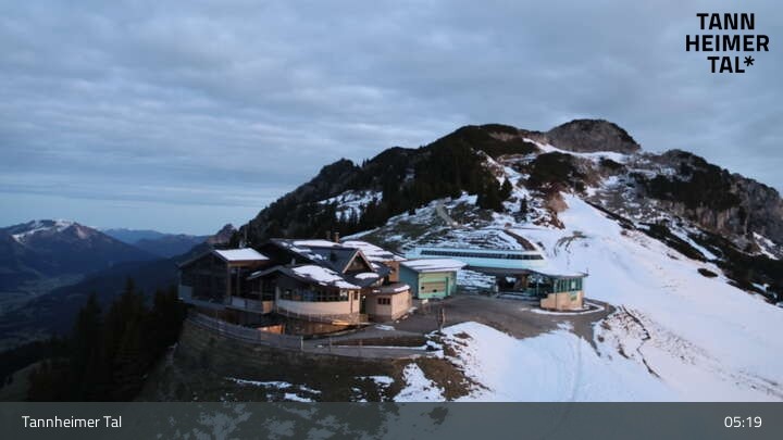 Archiv Foto Webcam Füssener Jöchle - Bergstation