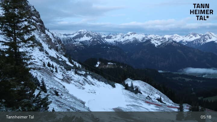 Archiv Foto Webcam Füssener Jöchle - Bergstation