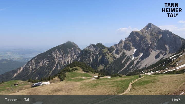 Archiv Foto Webcam Füssener Jöchle - Bergstation