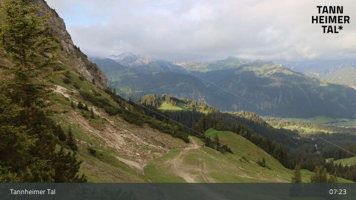 Archived image Webcam Füssener Jöchle - Top station