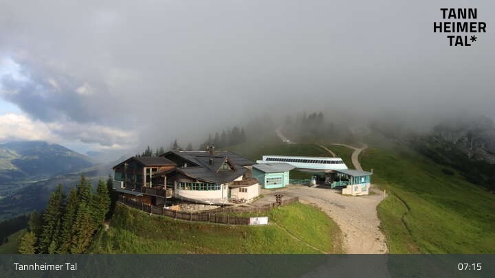 Archiv Foto Webcam Füssener Jöchle - Bergstation