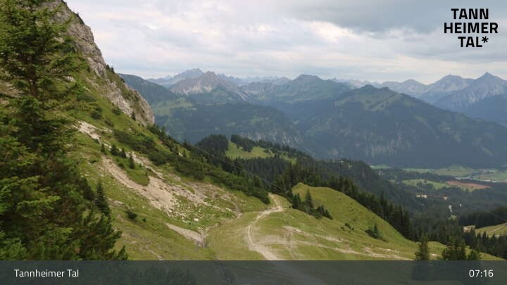 Archived image Webcam Füssener Jöchle - Top station
