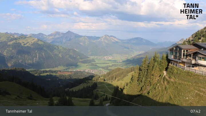 Archiv Foto Webcam Füssener Jöchle - Bergstation