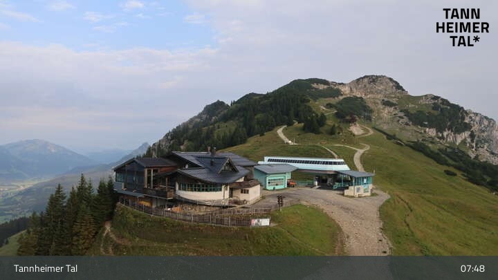 Archiv Foto Webcam Füssener Jöchle - Bergstation