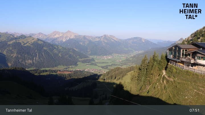Archiv Foto Webcam Füssener Jöchle - Bergstation