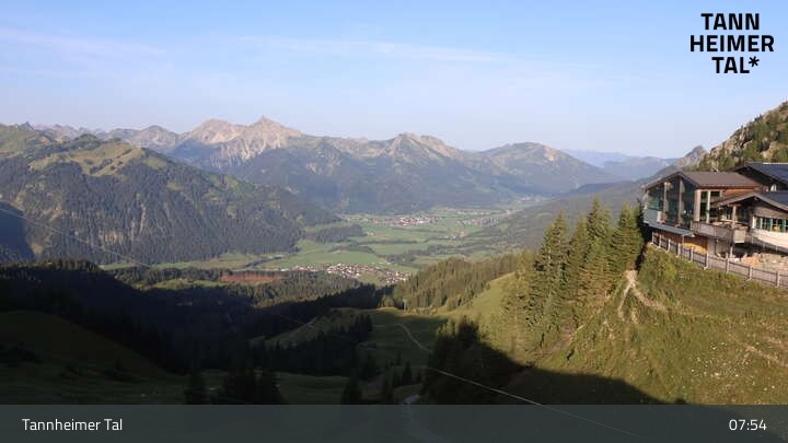 Archiv Foto Webcam Füssener Jöchle - Bergstation