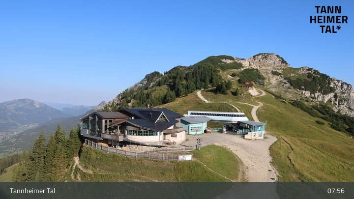 Archiv Foto Webcam Füssener Jöchle - Bergstation