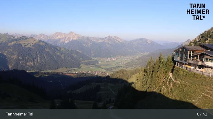 Archiv Foto Webcam Füssener Jöchle - Bergstation