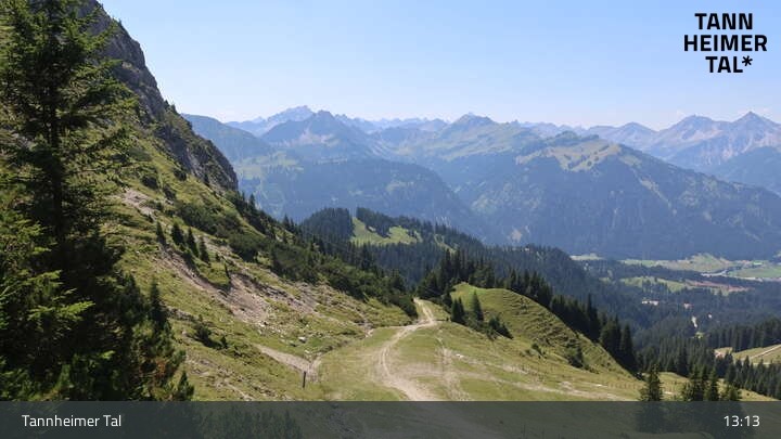Archiv Foto Webcam Füssener Jöchle - Bergstation