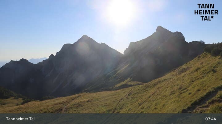 Archiv Foto Webcam Füssener Jöchle - Bergstation