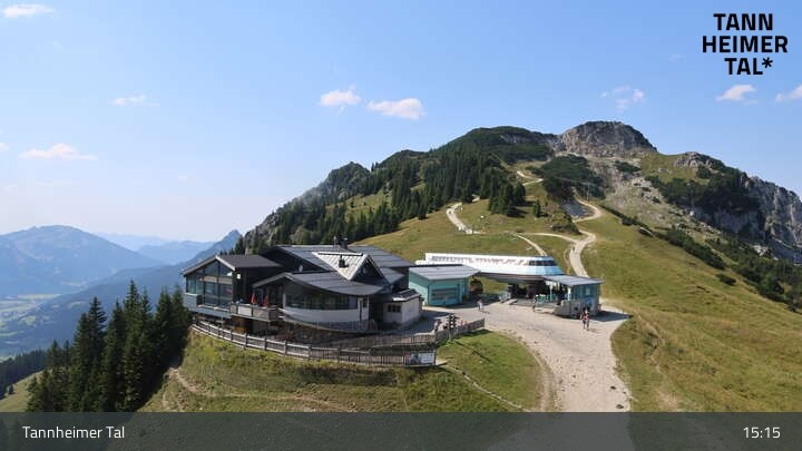 Archiv Foto Webcam Füssener Jöchle - Bergstation
