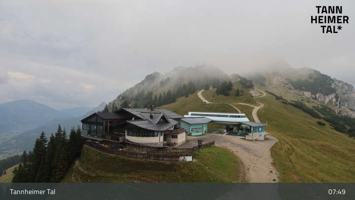 Archived image Webcam Füssener Jöchle - Top station