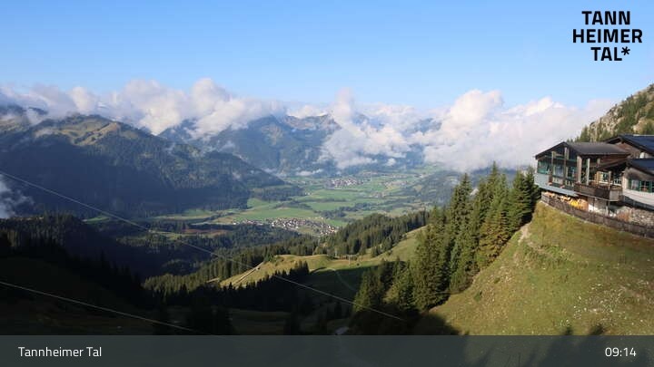 Archiv Foto Webcam Füssener Jöchle - Bergstation
