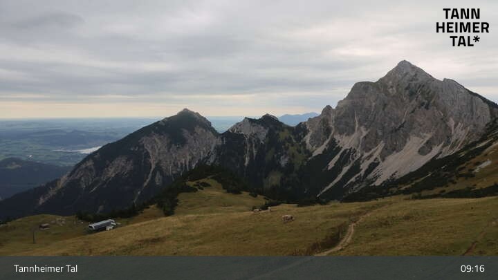 Archiv Foto Webcam Füssener Jöchle - Bergstation