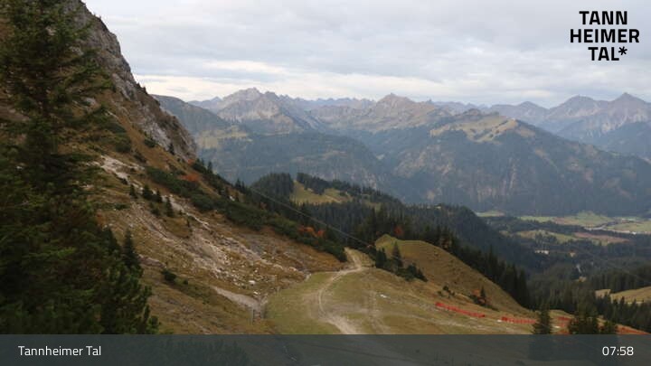 Archiv Foto Webcam Füssener Jöchle - Bergstation
