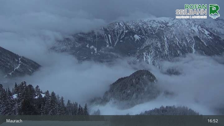 Archiv Foto Webcam Bergstation Rofan Seilbahn, Maurach am Achensee