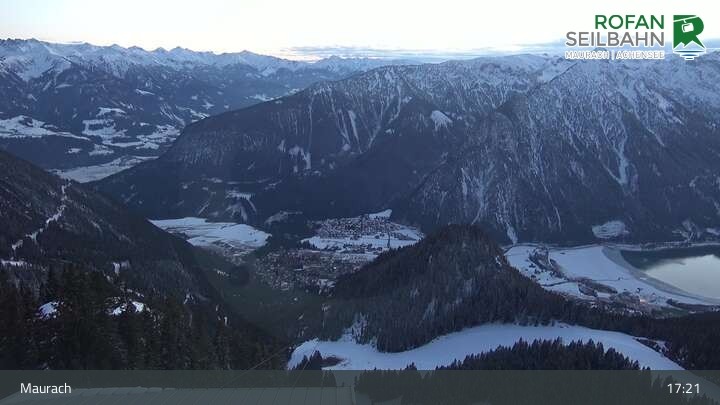 Archiv Foto Webcam Bergstation Rofan Seilbahn, Maurach am Achensee