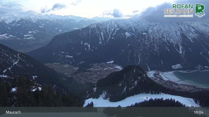 Archiv Foto Webcam Bergstation Rofan Seilbahn, Maurach am Achensee