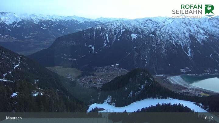 Archiv Foto Webcam Bergstation Rofan Seilbahn, Maurach am Achensee