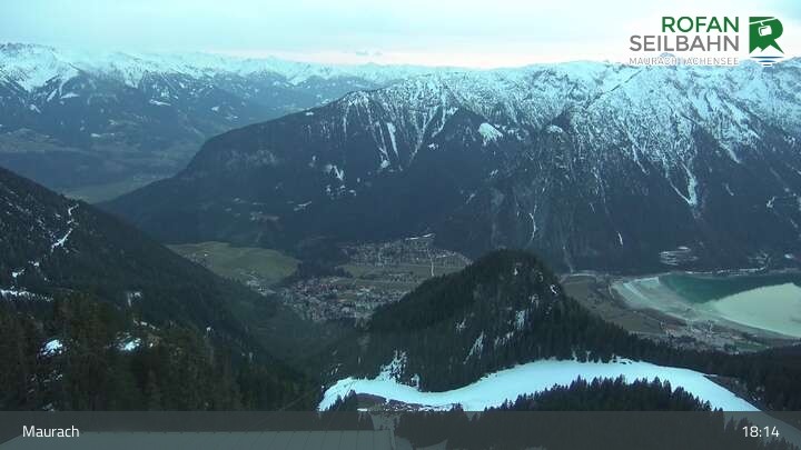 Archiv Foto Webcam Bergstation Rofan Seilbahn, Maurach am Achensee