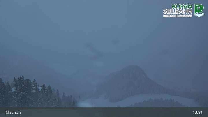 Archiv Foto Webcam Bergstation Rofan Seilbahn, Maurach am Achensee