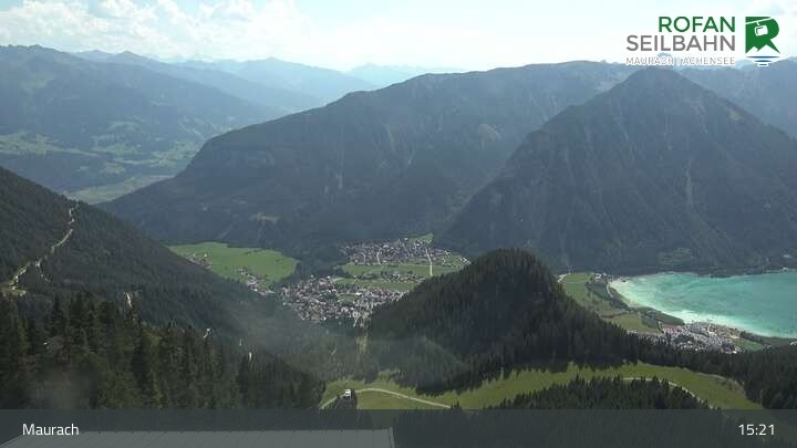 Archived image Webcam mountain station Rofan, Maurach