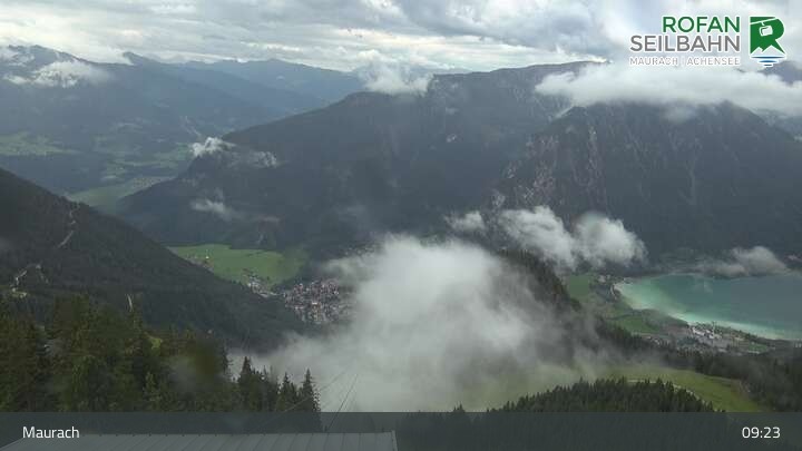 Archiv Foto Webcam Bergstation Rofan Seilbahn, Maurach am Achensee