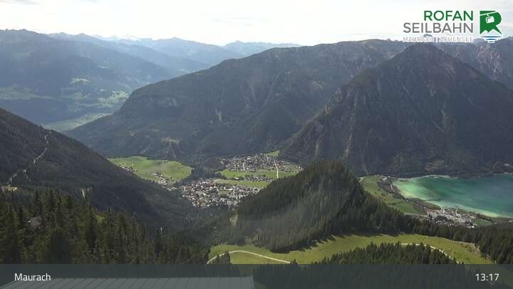 Archiv Foto Webcam Bergstation Rofan Seilbahn, Maurach am Achensee