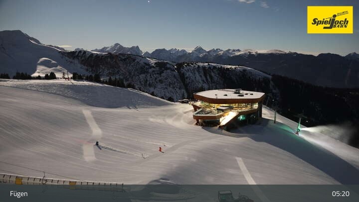 Archived image Webcam Mountain Onkeljoch in Fügen