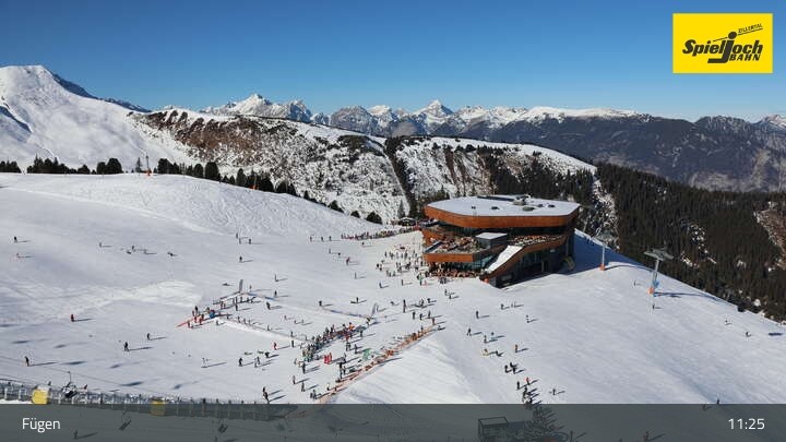 Archived image Webcam Mountain Onkeljoch in Fügen