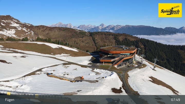 Archiv Foto Webcam Onkeljoch in Fügen
