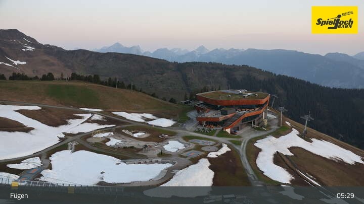 Archived image Webcam Mountain Onkeljoch in Fügen