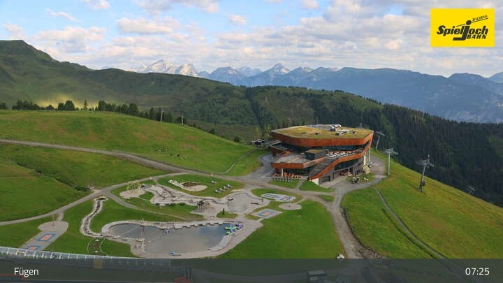 Archived image Webcam Mountain Onkeljoch in Fügen