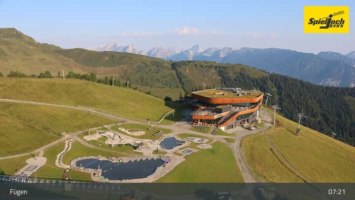 Archived image Webcam Mountain Onkeljoch in Fügen