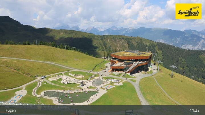Archived image Webcam Mountain Onkeljoch in Fügen