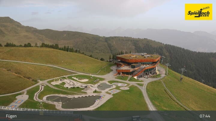 Archived image Webcam Mountain Onkeljoch in Fügen