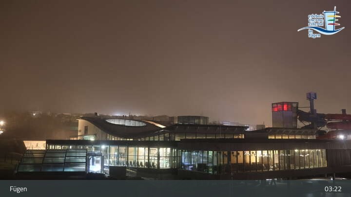 Archiv Foto Webcam Erlebnistherme Zillertal in Fügen