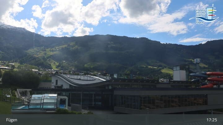 Archived image Webcam Erlebnistherme Zillertal Spa Fügen