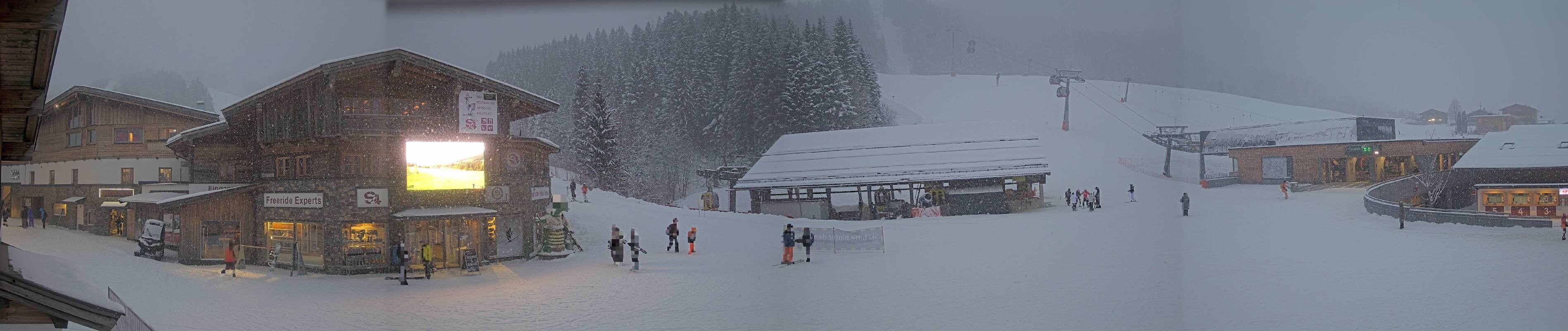 Archiv Foto Webcam Talstation in Fieberbrunn