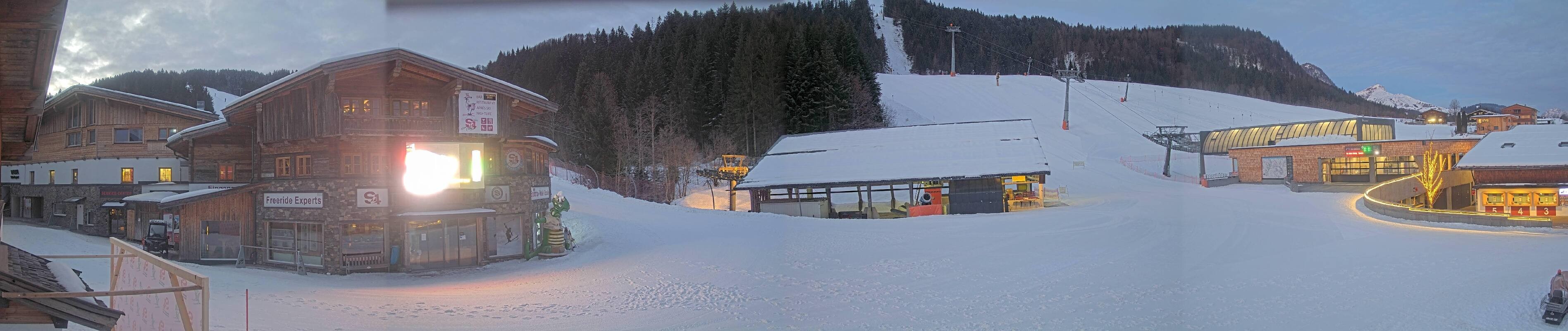 Archived image Webcam Base station of Fieberbrunn