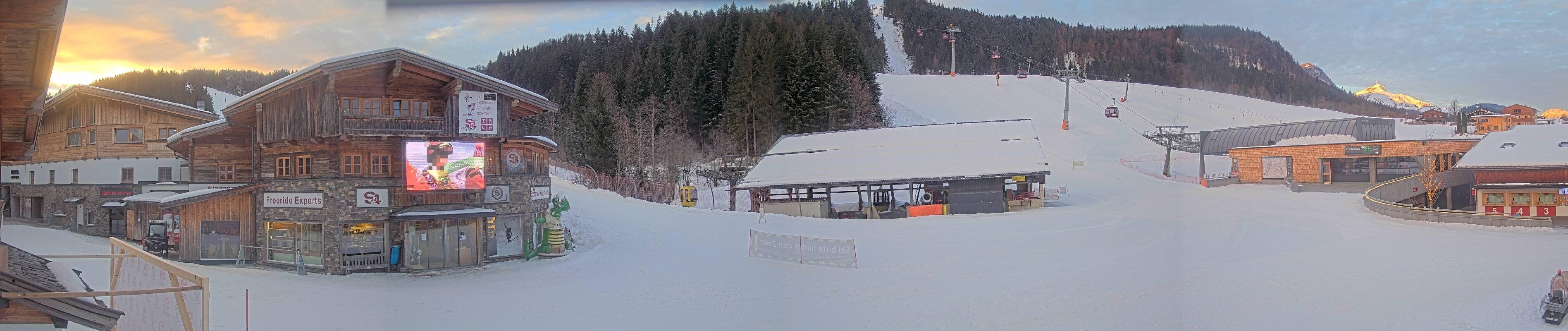 Archived image Webcam Base station of Fieberbrunn