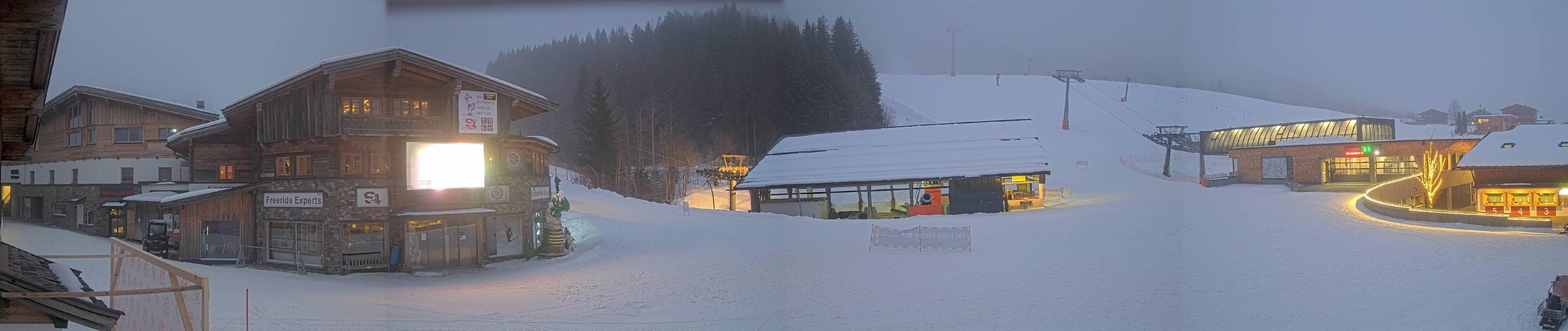 Archiv Foto Webcam Talstation in Fieberbrunn