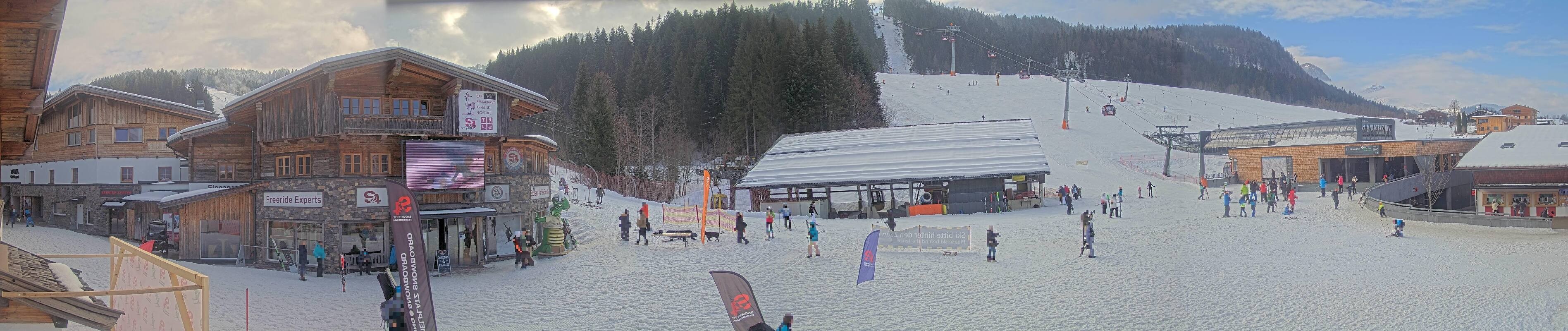 Archiv Foto Webcam Talstation in Fieberbrunn