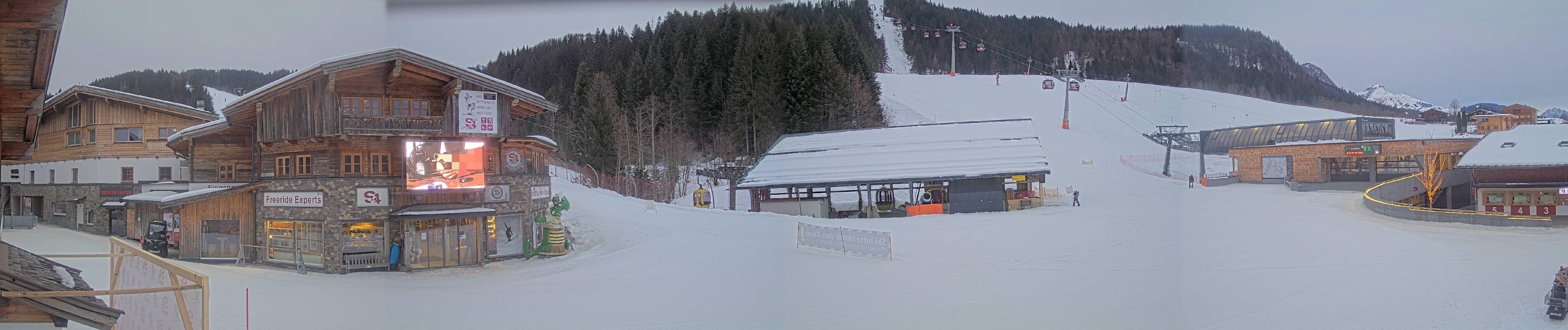 Archiv Foto Webcam Talstation in Fieberbrunn