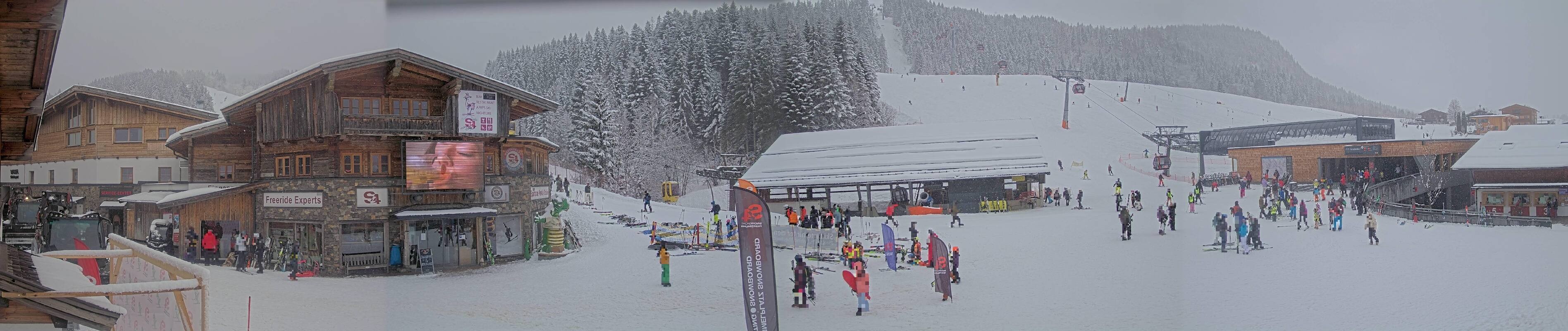 Archived image Webcam Base station of Fieberbrunn