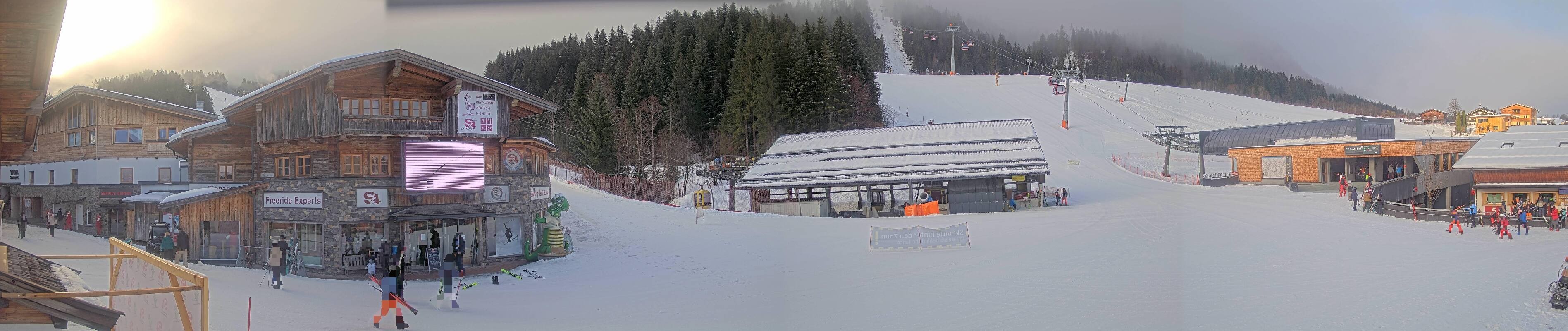 Archiv Foto Webcam Talstation in Fieberbrunn