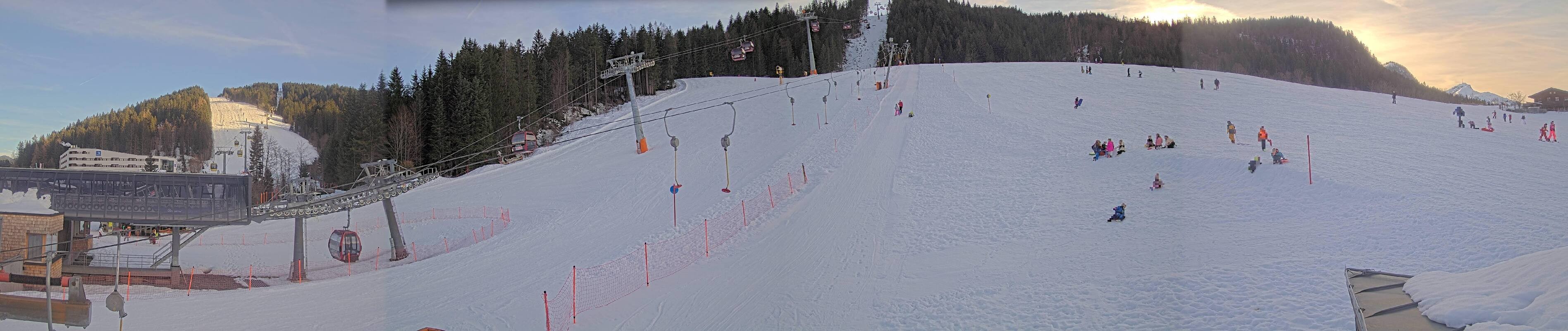 Archived image Webcam Base station of Fieberbrunn