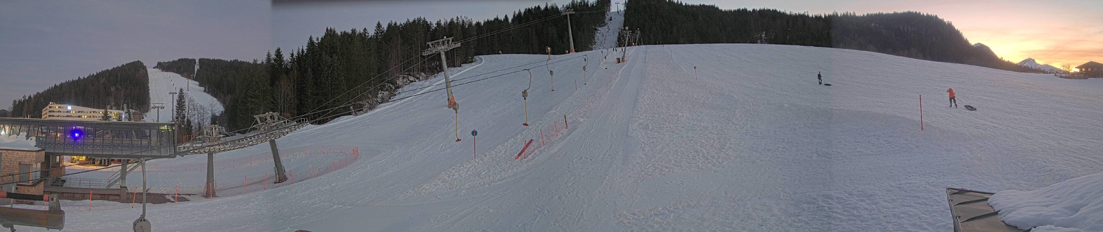 Archived image Webcam Base station of Fieberbrunn