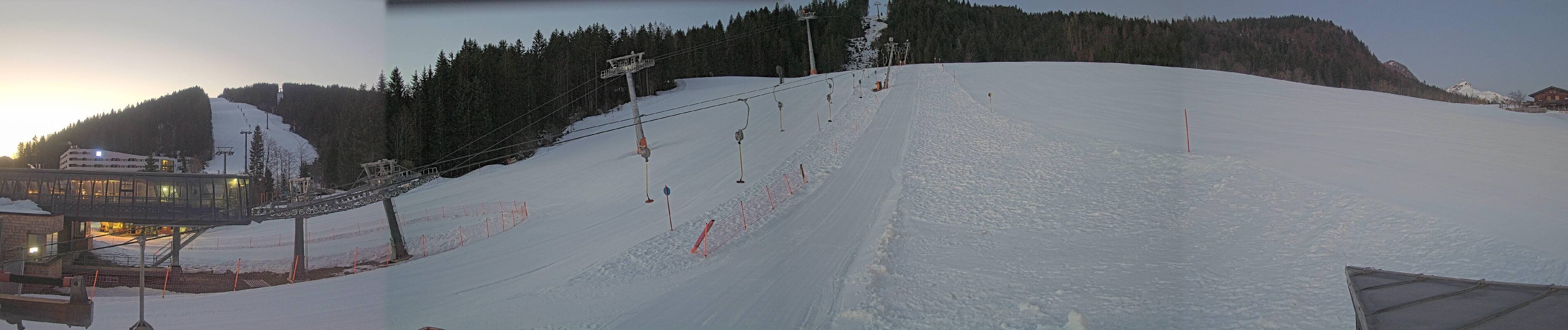 Archiv Foto Webcam Talstation in Fieberbrunn